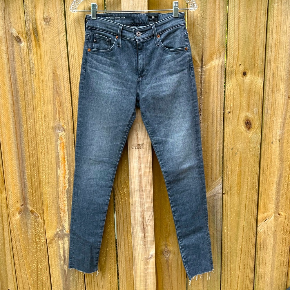 AG The Farrah Skinny Ankle High Rise Skinny Ankle Somewhere in California - 26R